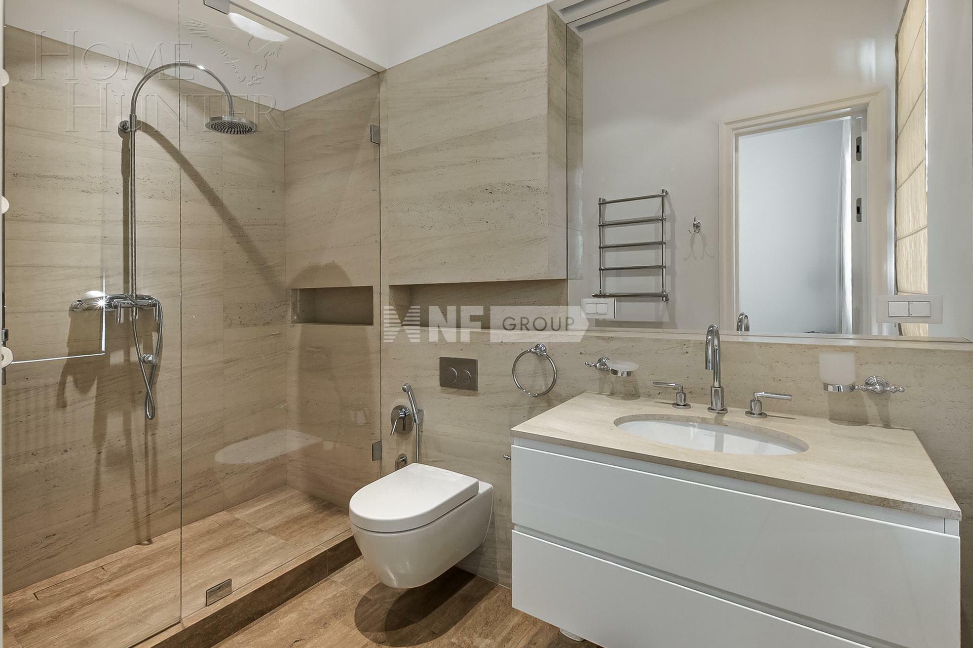 3-КОМН. АПАРТАМЕНТЫ С ОТДЕЛКОЙ 124.3 М² НА 4 ЭТАЖЕ