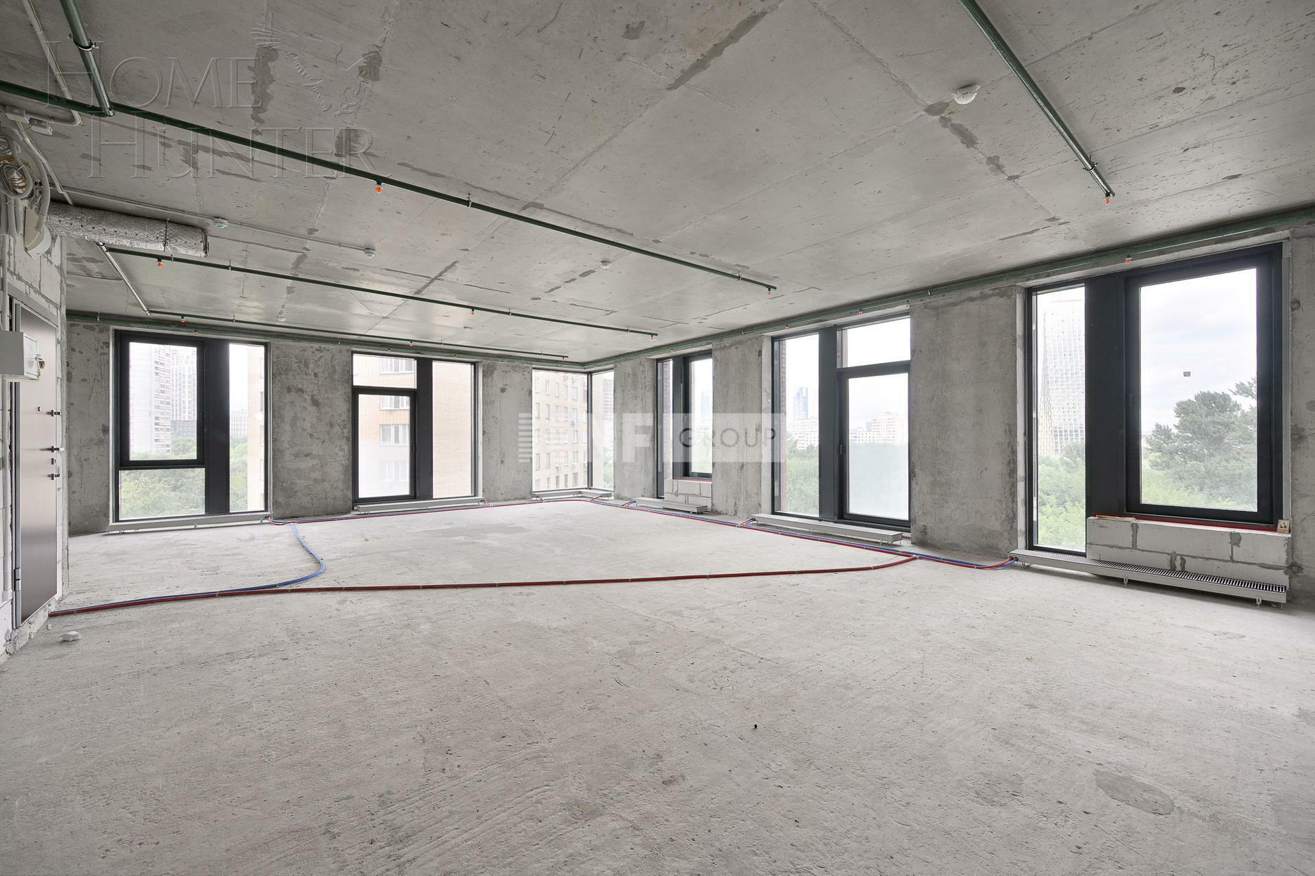 3-КОМН. АПАРТАМЕНТЫ БЕЗ ОТДЕЛКИ 93.4 М² НА 3 ЭТАЖЕ