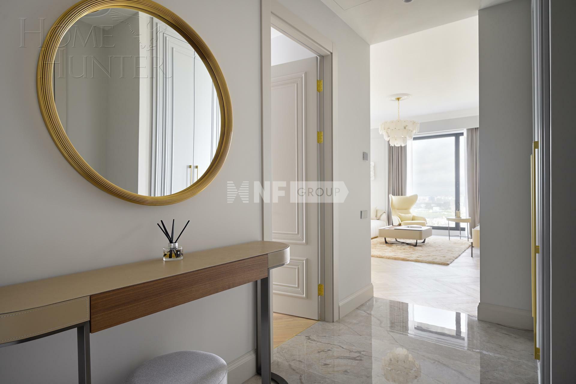 4-КОМН. КВАРТИРА С ОТДЕЛКОЙ 135 М² НА 35 ЭТАЖЕ