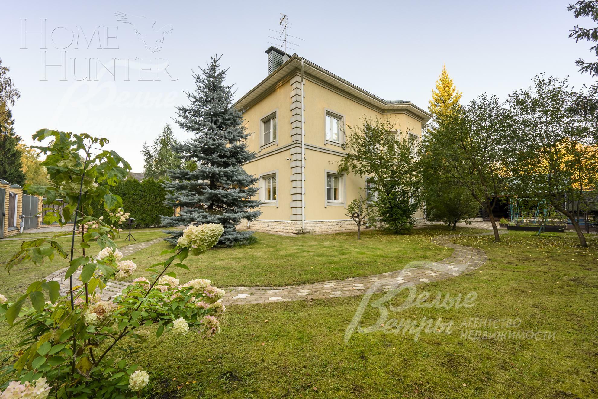 3-этажный коттедж 476 м² с отделкой