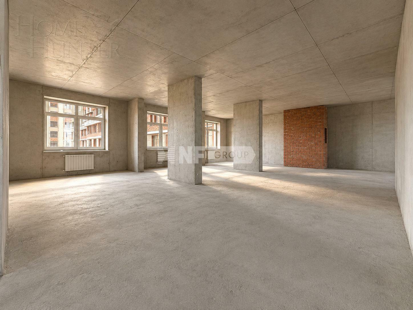 5-КОМН. КВАРТИРА БЕЗ ОТДЕЛКИ 220 М² НА 4 ЭТАЖЕ