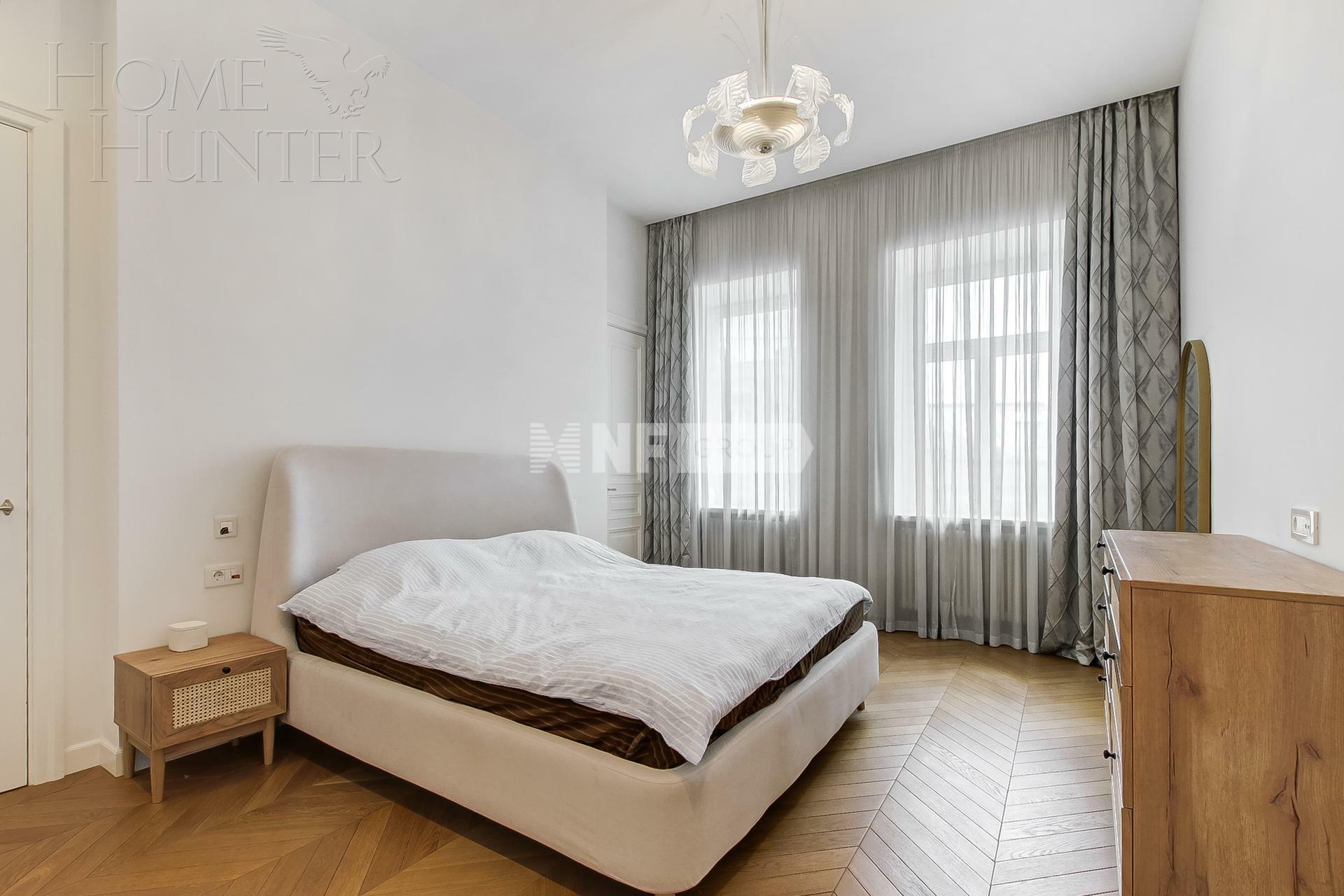 3-КОМН. АПАРТАМЕНТЫ С ОТДЕЛКОЙ 124.3 М² НА 4 ЭТАЖЕ