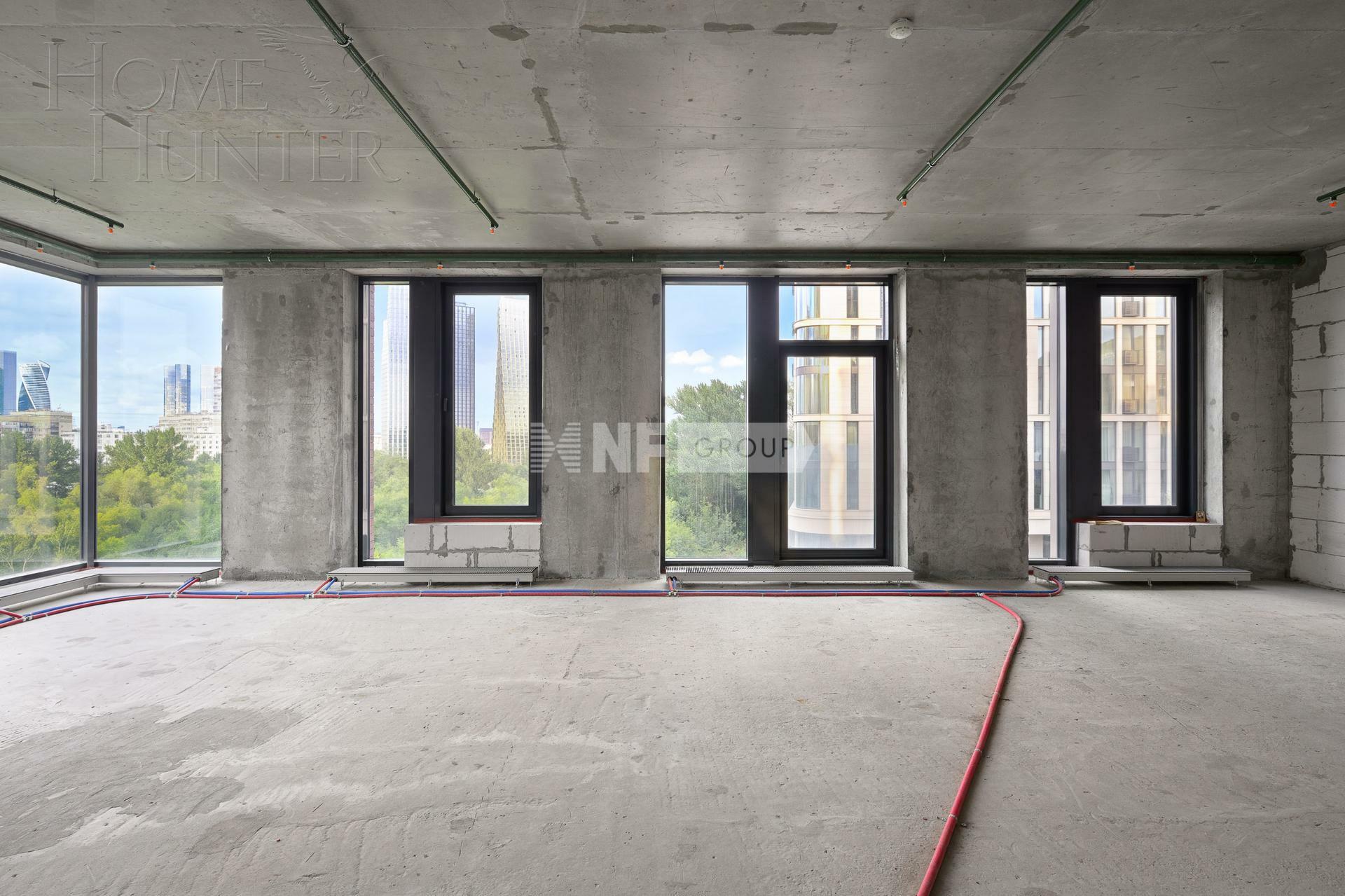 3-КОМН. АПАРТАМЕНТЫ БЕЗ ОТДЕЛКИ 93.4 М² НА 3 ЭТАЖЕ