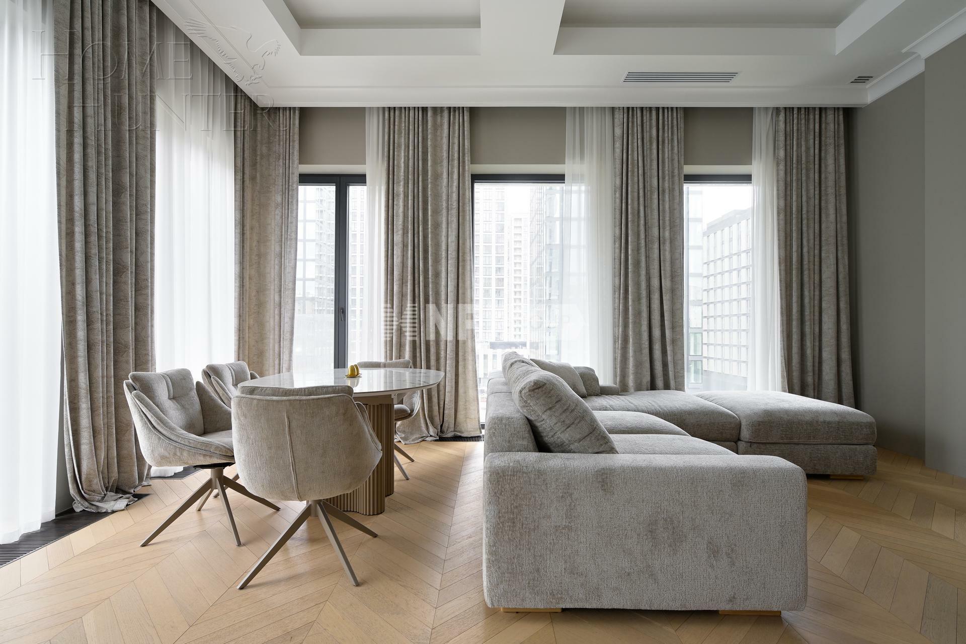 2-КОМН. КВАРТИРА С ОТДЕЛКОЙ 75.7 М² НА 3 ЭТАЖЕ