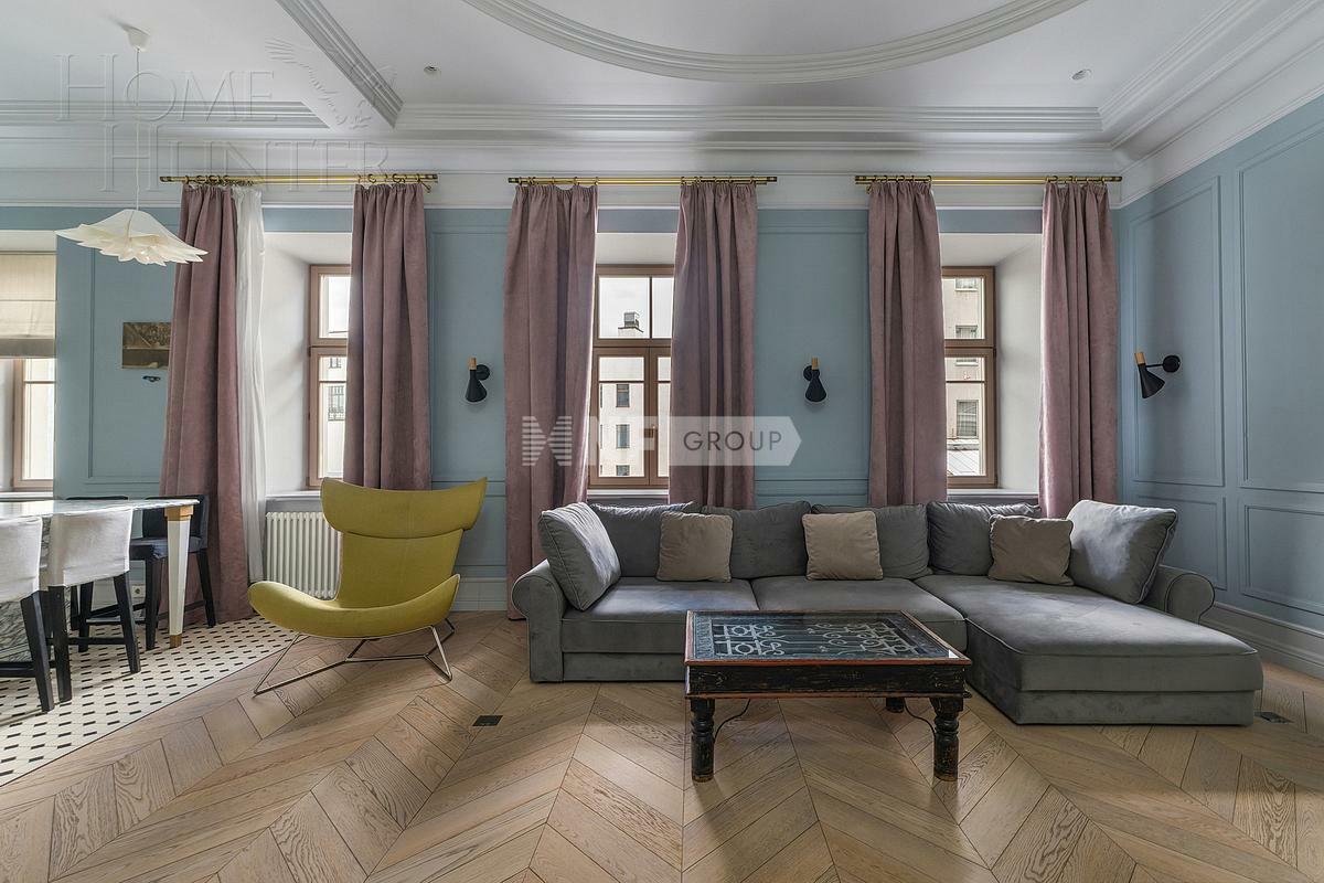 3-КОМН. КВАРТИРА С ОТДЕЛКОЙ 110 М² НА 4 ЭТАЖЕ