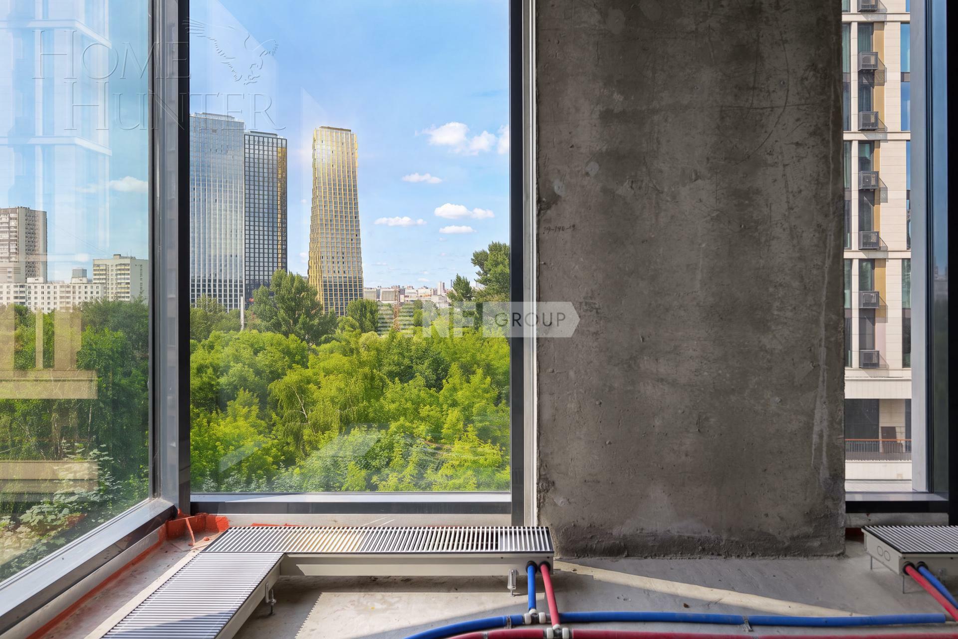 3-КОМН. АПАРТАМЕНТЫ БЕЗ ОТДЕЛКИ 93.4 М² НА 3 ЭТАЖЕ