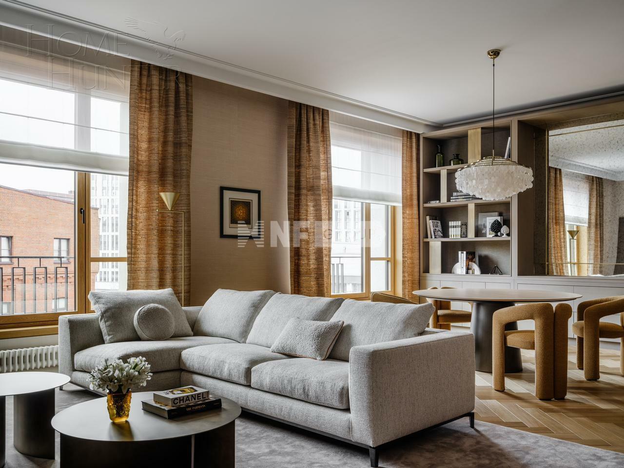 3-КОМН. АПАРТАМЕНТЫ С ОТДЕЛКОЙ 139 М² НА 5 ЭТАЖЕ