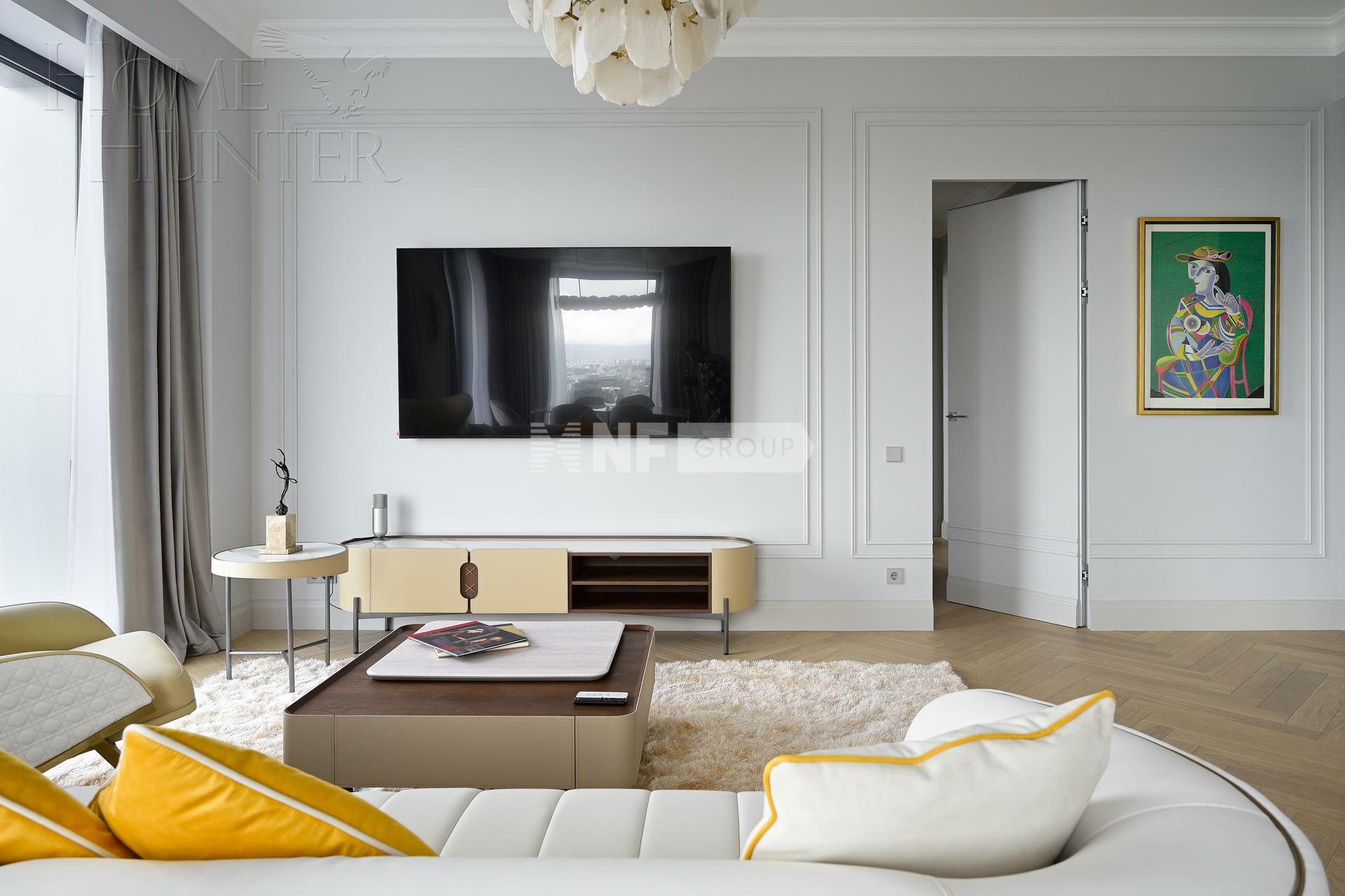 4-КОМН. КВАРТИРА С ОТДЕЛКОЙ 135 М² НА 35 ЭТАЖЕ
