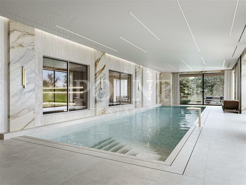 2-этажный коттедж 1 400 м² с отделкой