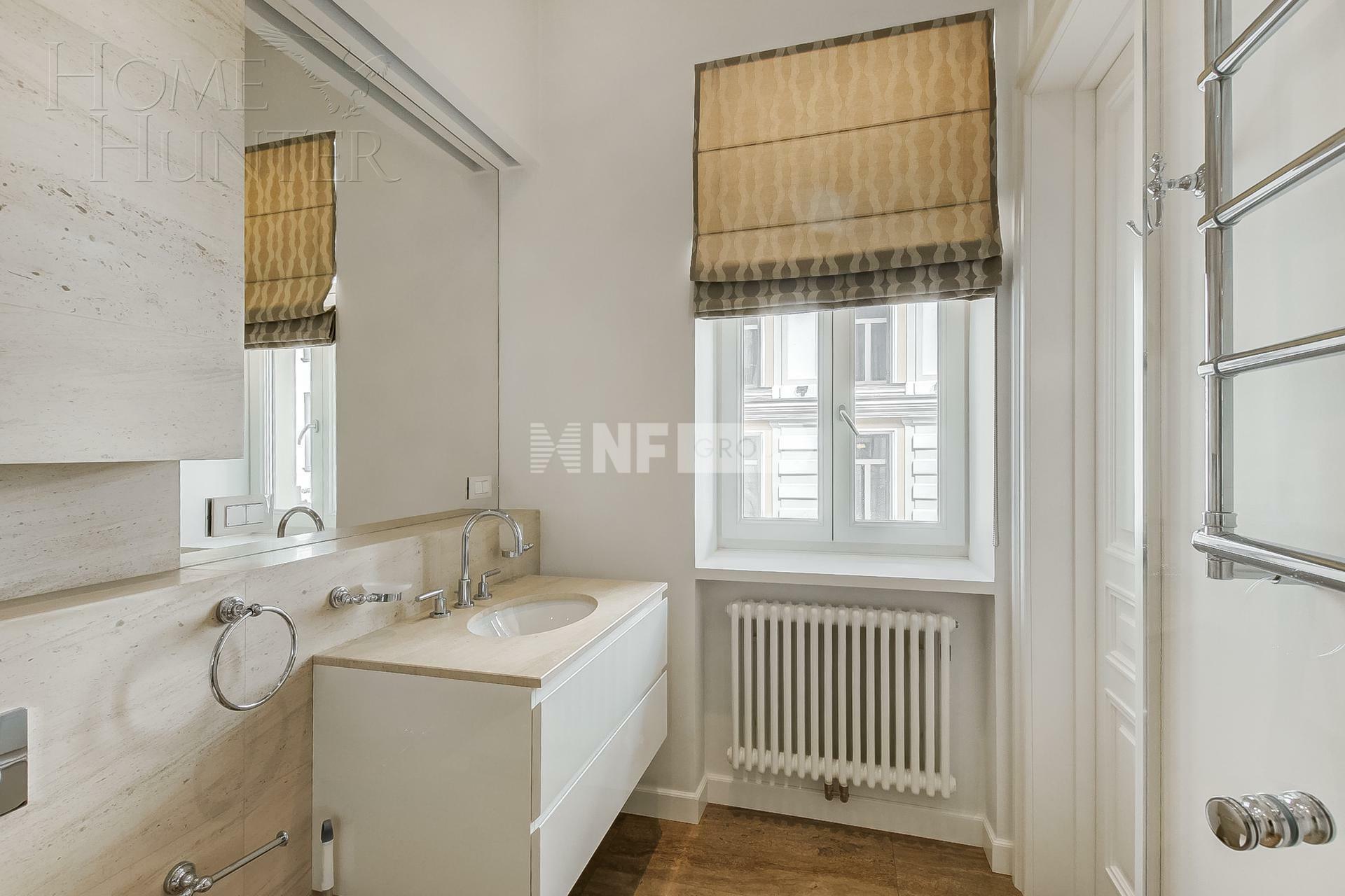 3-КОМН. АПАРТАМЕНТЫ С ОТДЕЛКОЙ 124.3 М² НА 4 ЭТАЖЕ