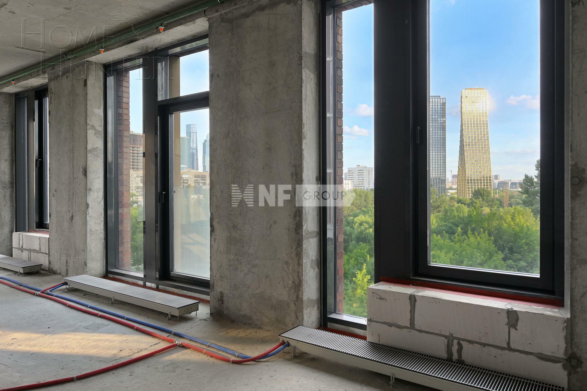 3-КОМН. АПАРТАМЕНТЫ БЕЗ ОТДЕЛКИ 93.4 М² НА 3 ЭТАЖЕ