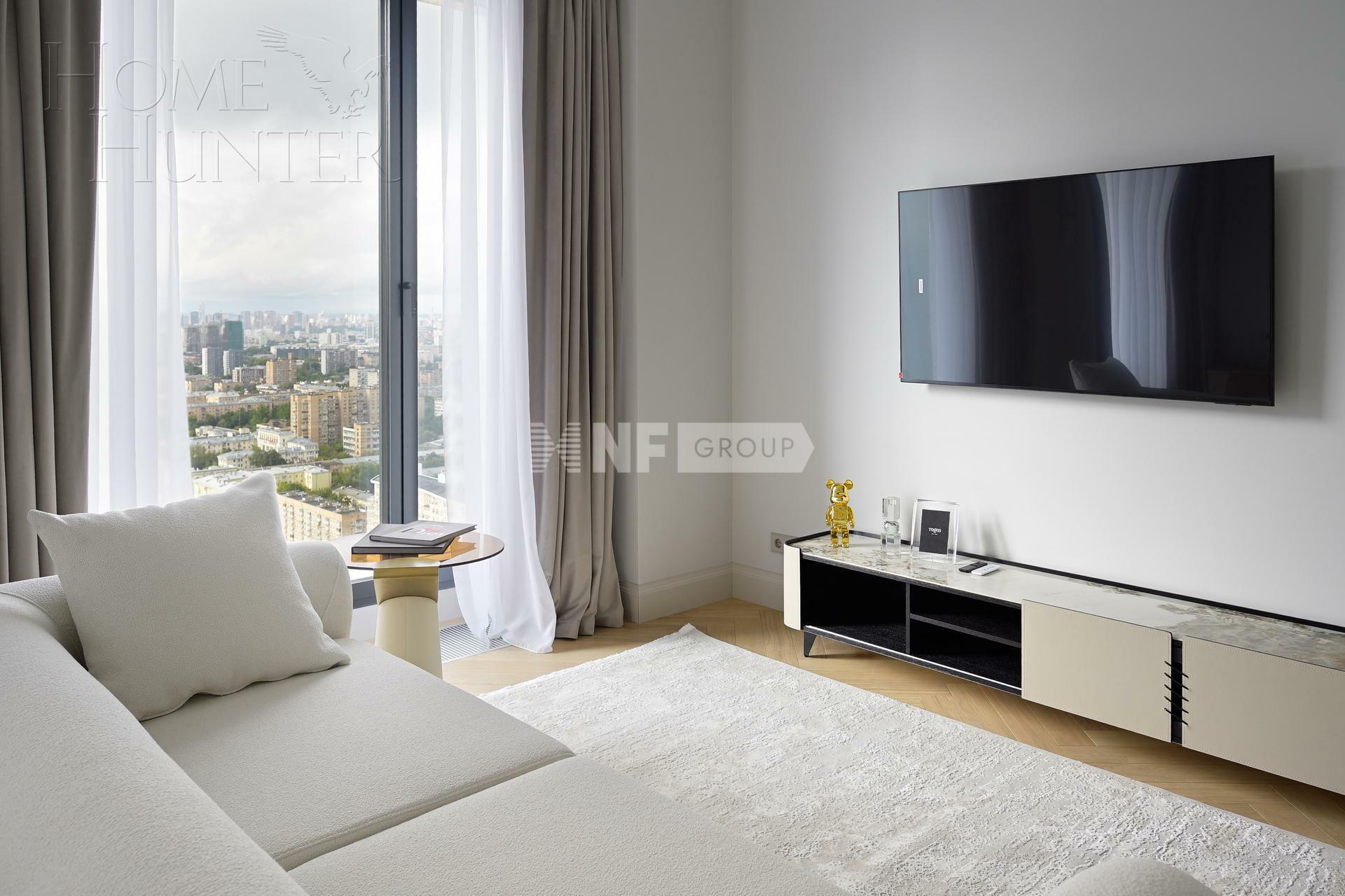 4-КОМН. КВАРТИРА С ОТДЕЛКОЙ 135 М² НА 35 ЭТАЖЕ