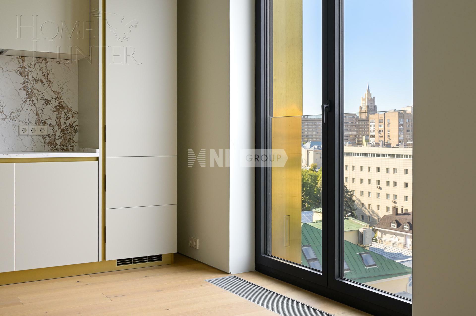 2-КОМН. КВАРТИРА С ОТДЕЛКОЙ 75.4 М² НА 8 ЭТАЖЕ