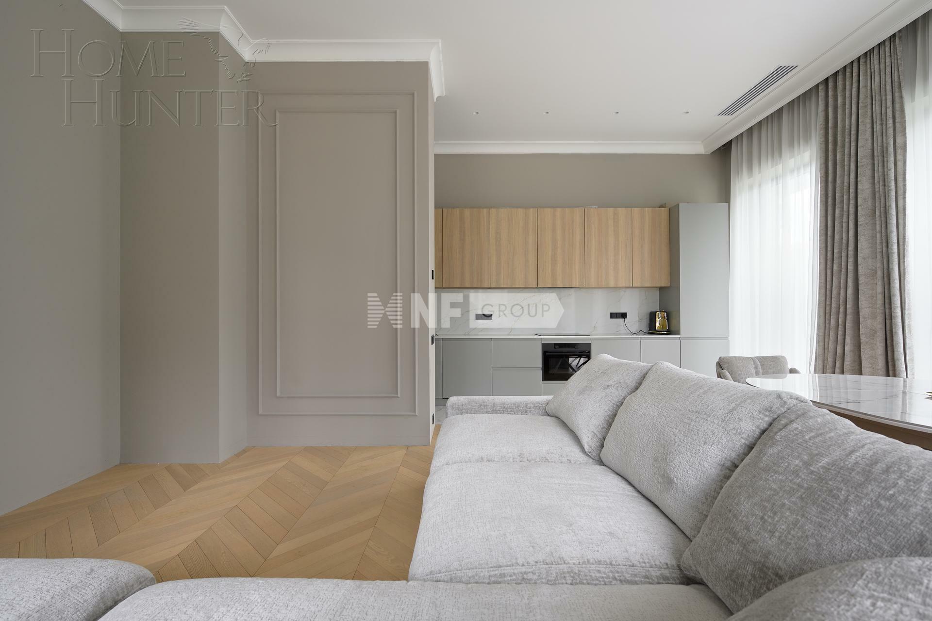 2-КОМН. КВАРТИРА С ОТДЕЛКОЙ 75.7 М² НА 3 ЭТАЖЕ
