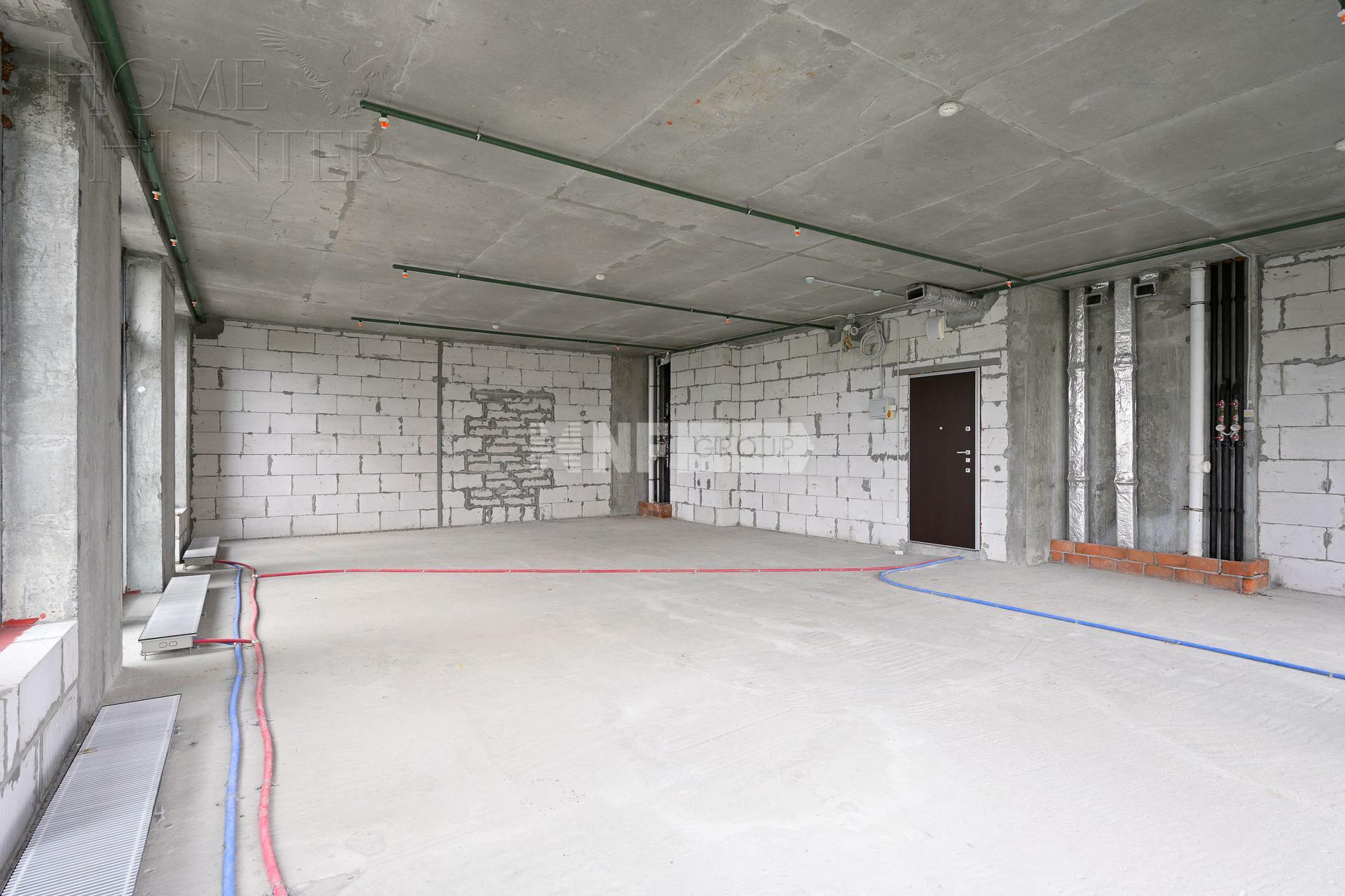 3-КОМН. АПАРТАМЕНТЫ БЕЗ ОТДЕЛКИ 93.4 М² НА 3 ЭТАЖЕ