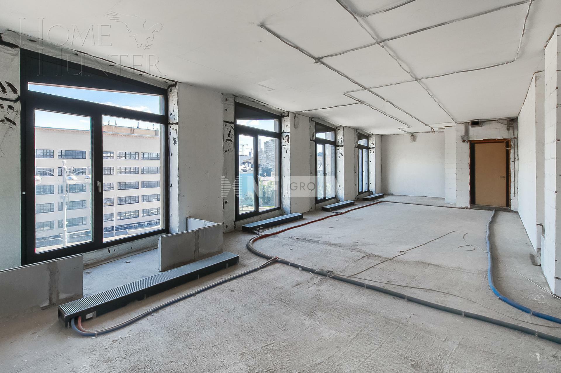 4-КОМН. АПАРТАМЕНТЫ БЕЗ ОТДЕЛКИ 153.6 М² НА 5 ЭТАЖЕ