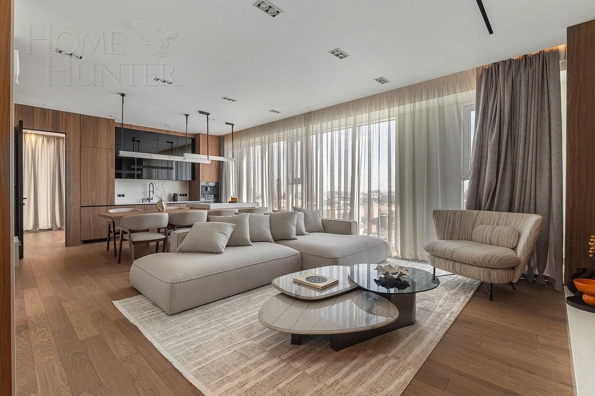4-КОМН. КВАРТИРА С ОТДЕЛКОЙ 147.5 М² НА 22 ЭТАЖЕ