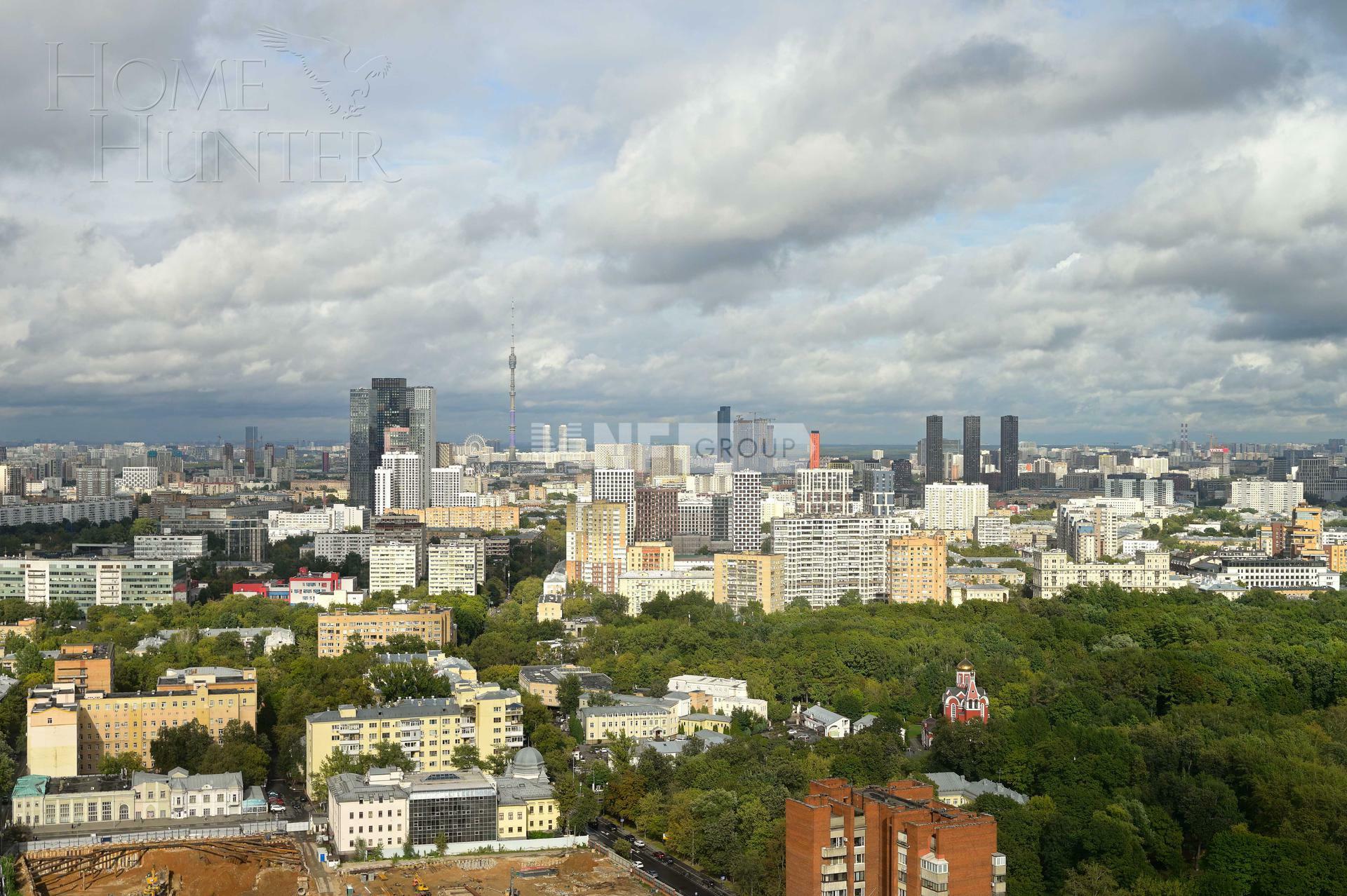 4-КОМН. КВАРТИРА С ОТДЕЛКОЙ 135 М² НА 35 ЭТАЖЕ