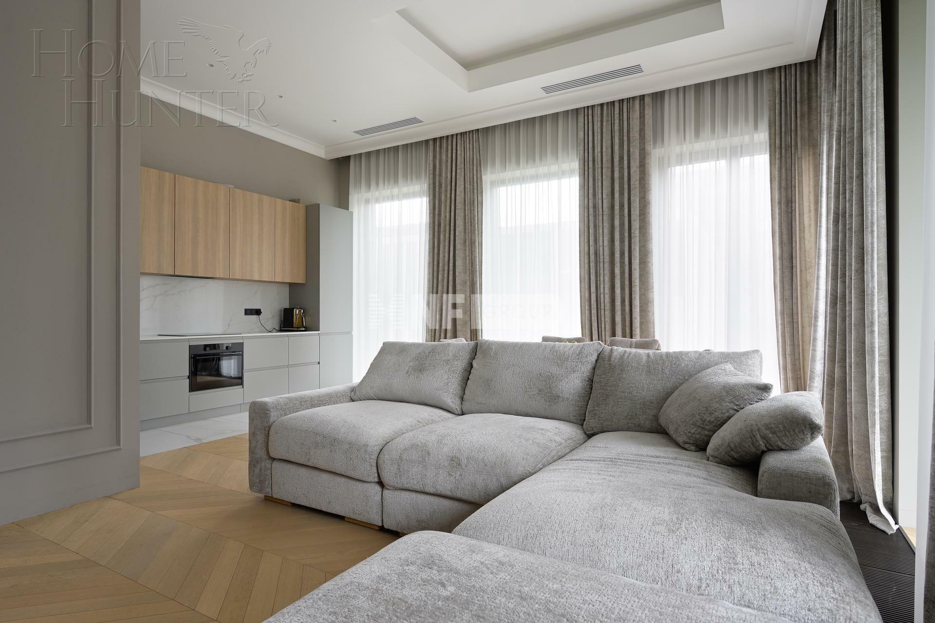 2-КОМН. КВАРТИРА С ОТДЕЛКОЙ 75.7 М² НА 3 ЭТАЖЕ