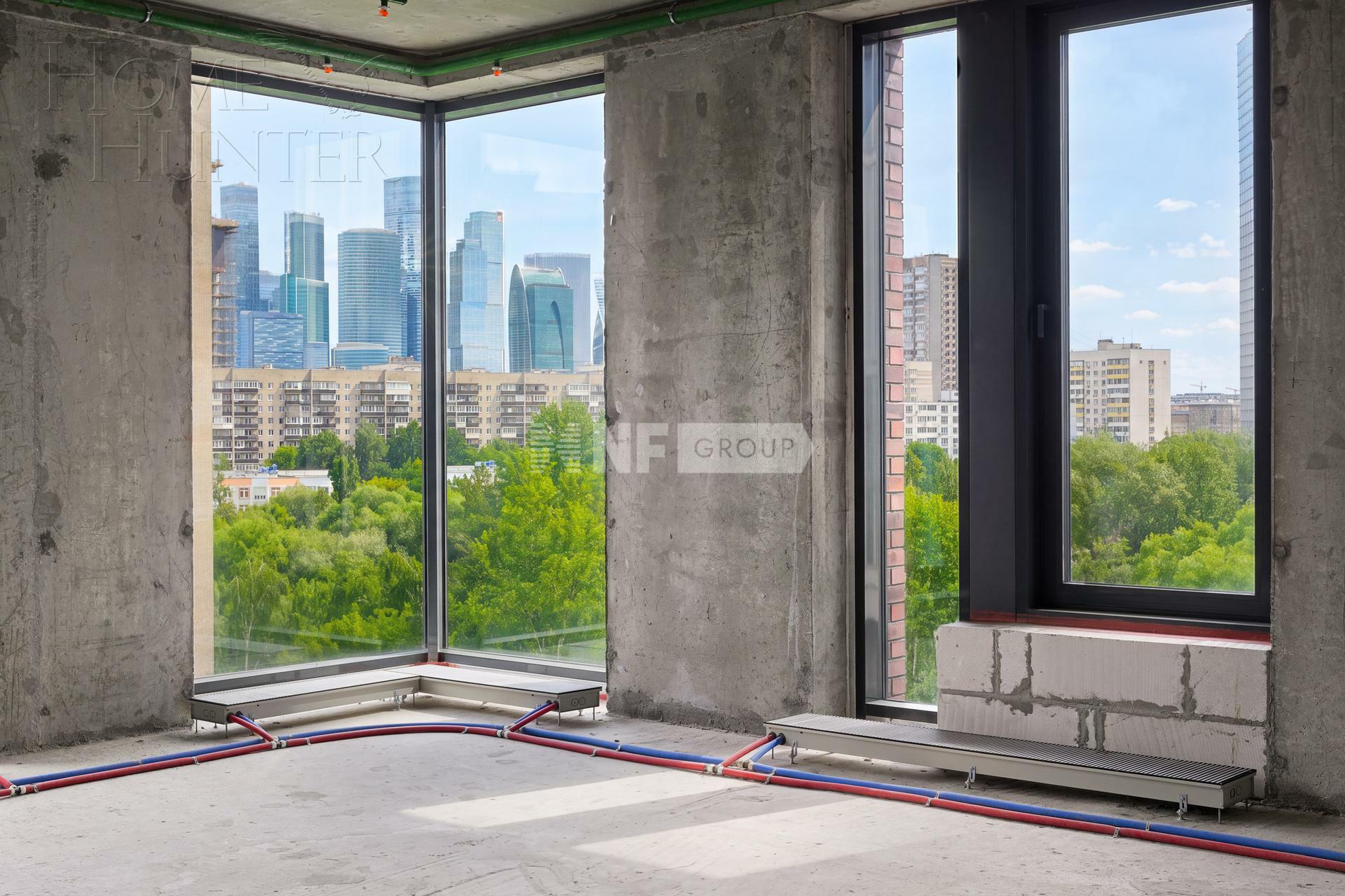 3-КОМН. АПАРТАМЕНТЫ БЕЗ ОТДЕЛКИ 93.4 М² НА 3 ЭТАЖЕ