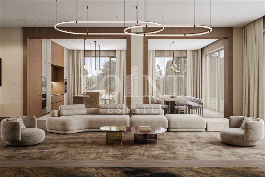 2-этажный коттедж 1 900 м² с отделкой