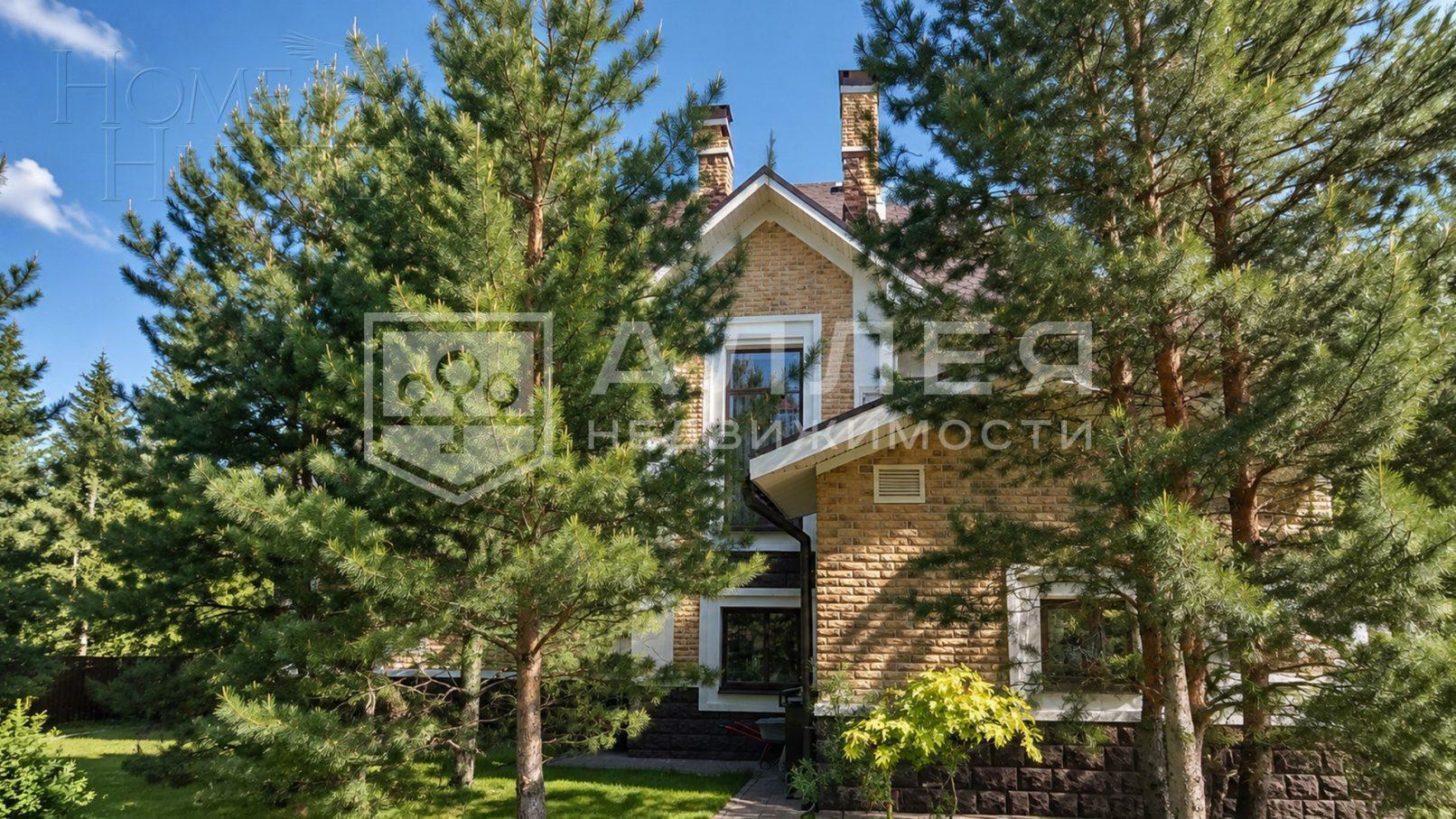 3-этажный коттедж 458 м² с отделкой