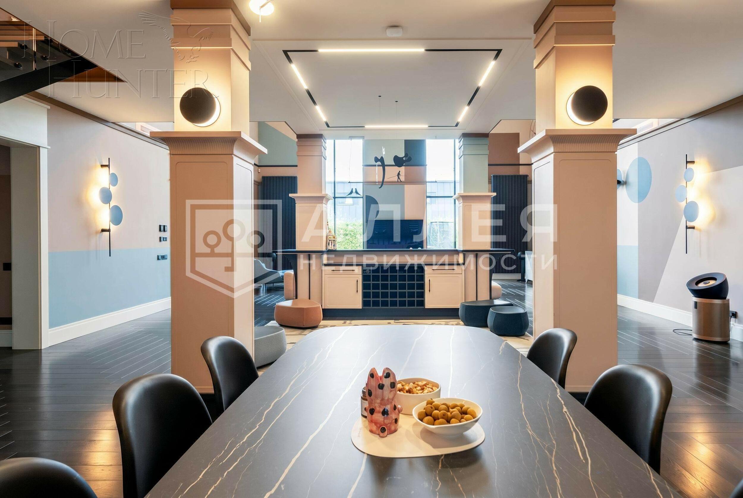 2-этажный коттедж 530 м² с отделкой