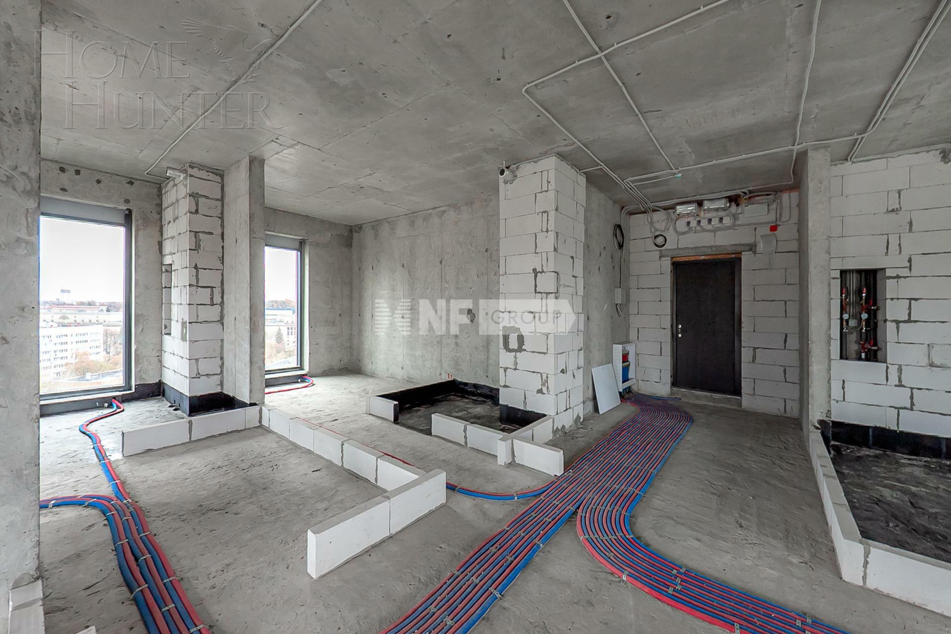 5-КОМН. КВАРТИРА БЕЗ ОТДЕЛКИ 192 М² НА 4 ЭТАЖЕ
