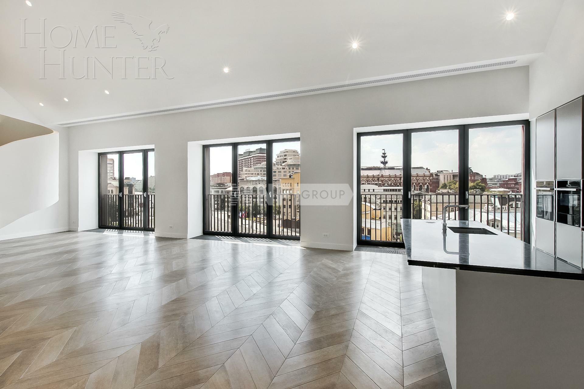 2-УРОВНЕВАЯ КВАРТИРА С ОТДЕЛКОЙ 261.4 М² НА 6 ЭТАЖЕ