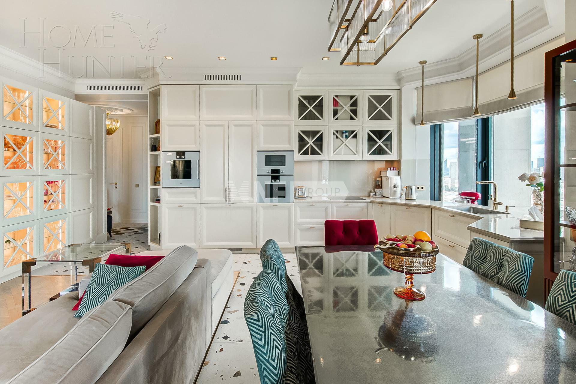 4-КОМН. КВАРТИРА С ОТДЕЛКОЙ 133.4 М² НА 23 ЭТАЖЕ