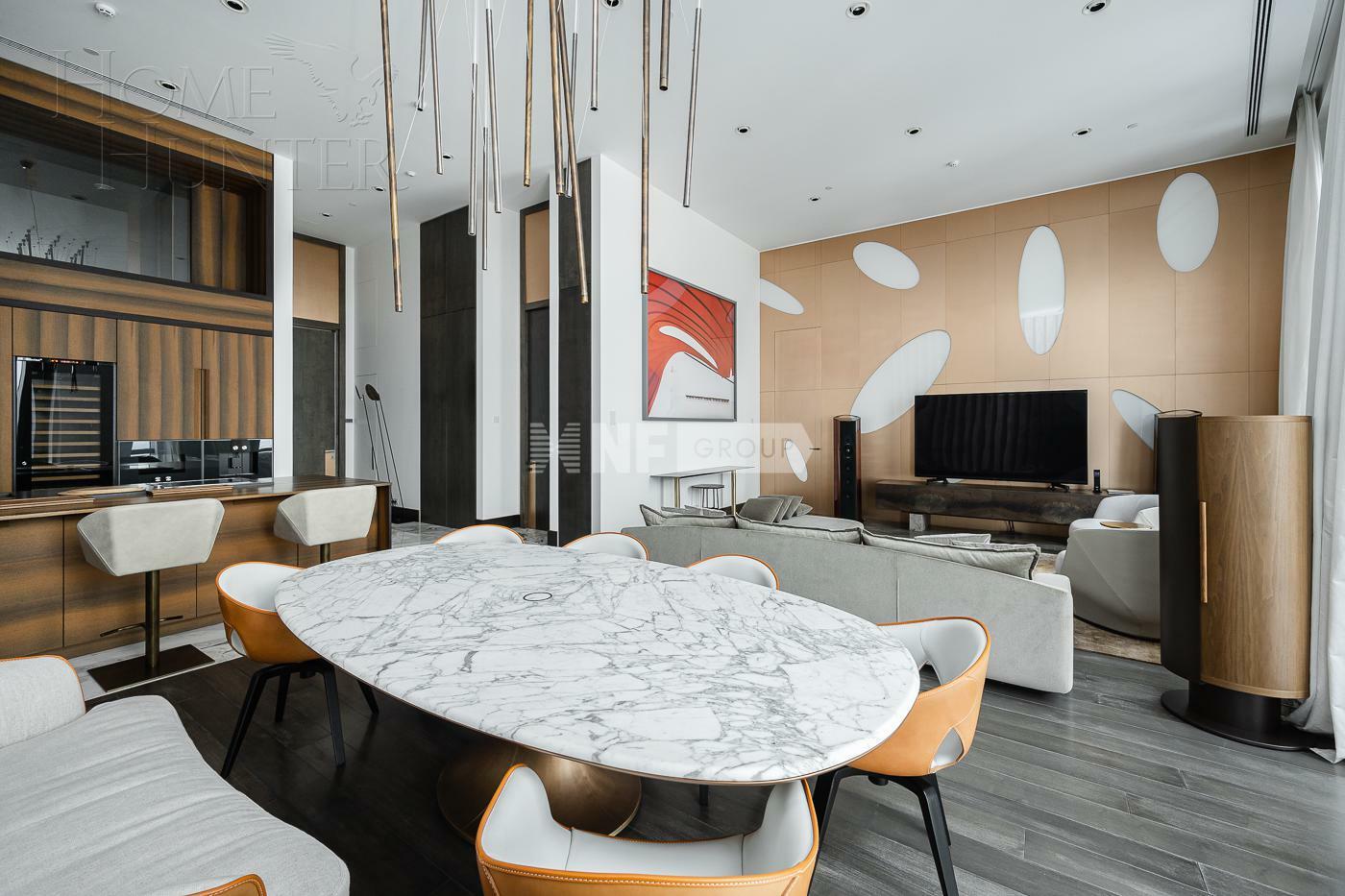 2-КОМН. КВАРТИРА С ОТДЕЛКОЙ 168 М² НА 50 ЭТАЖЕ