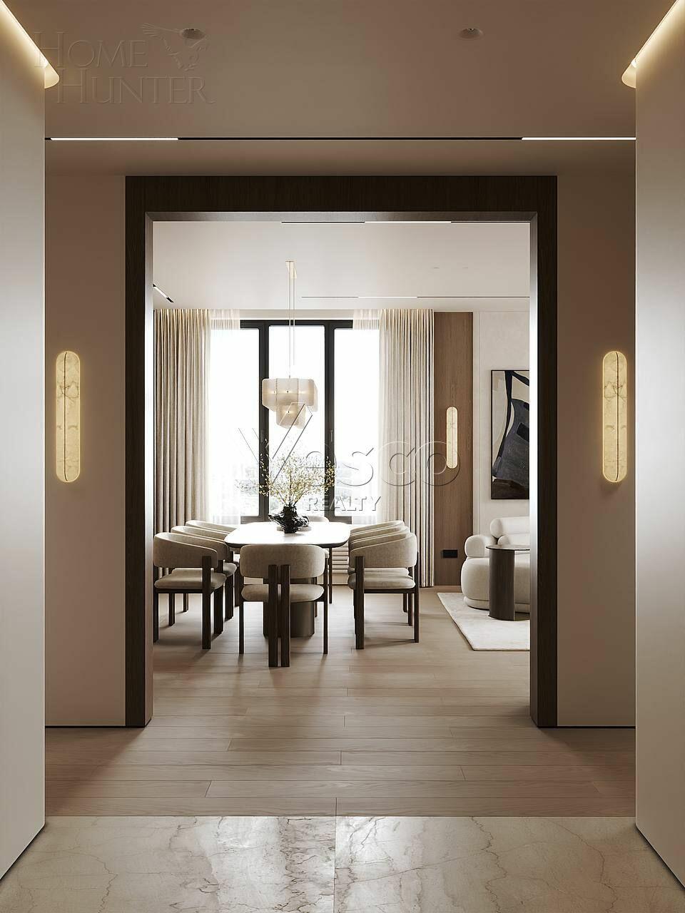 4-КОМН. КВАРТИРА С ОТДЕЛКОЙ 130 М² НА 24 ЭТАЖЕ
