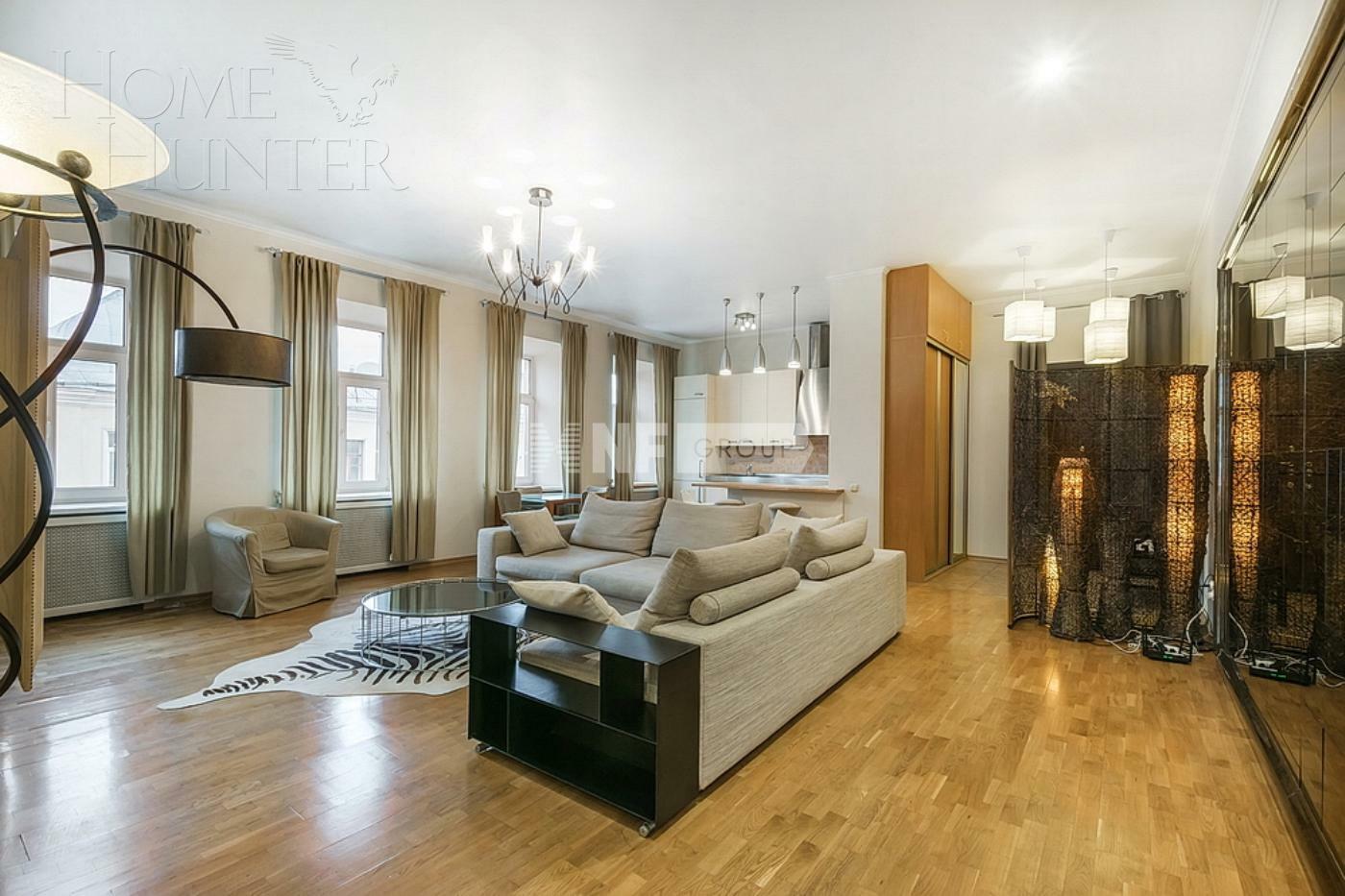 3-КОМН. КВАРТИРА С ОТДЕЛКОЙ 124 М² НА 3 ЭТАЖЕ