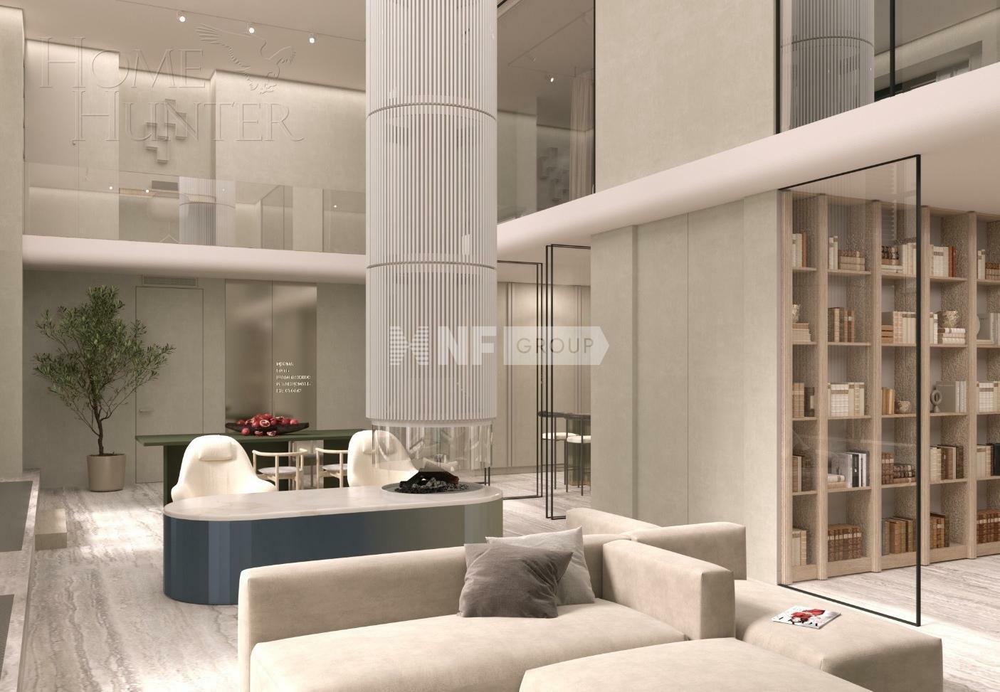 2-УРОВНЕВЫЙ ПЕНТХАУС С ОТДЕЛКОЙ 319.3 М² НА 6 ЭТАЖЕ