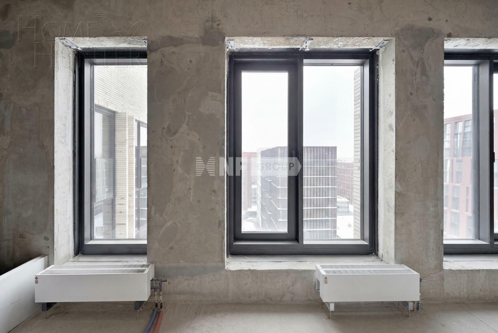 3-КОМН. КВАРТИРА БЕЗ ОТДЕЛКИ 120 М² НА 13 ЭТАЖЕ