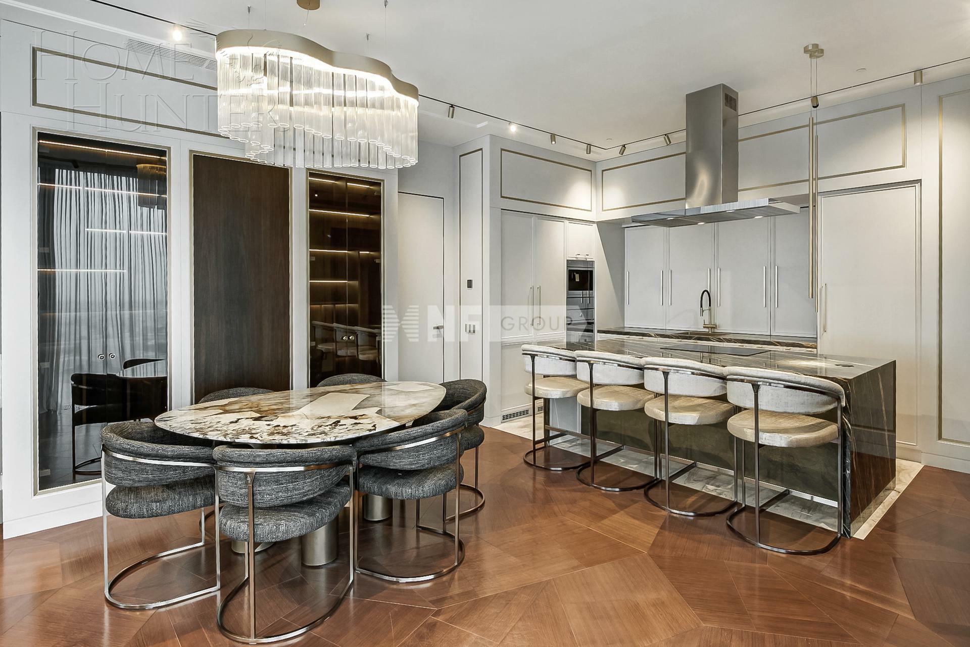 4-КОМН. АПАРТАМЕНТЫ С ОТДЕЛКОЙ 250 М² НА 57 ЭТАЖЕ