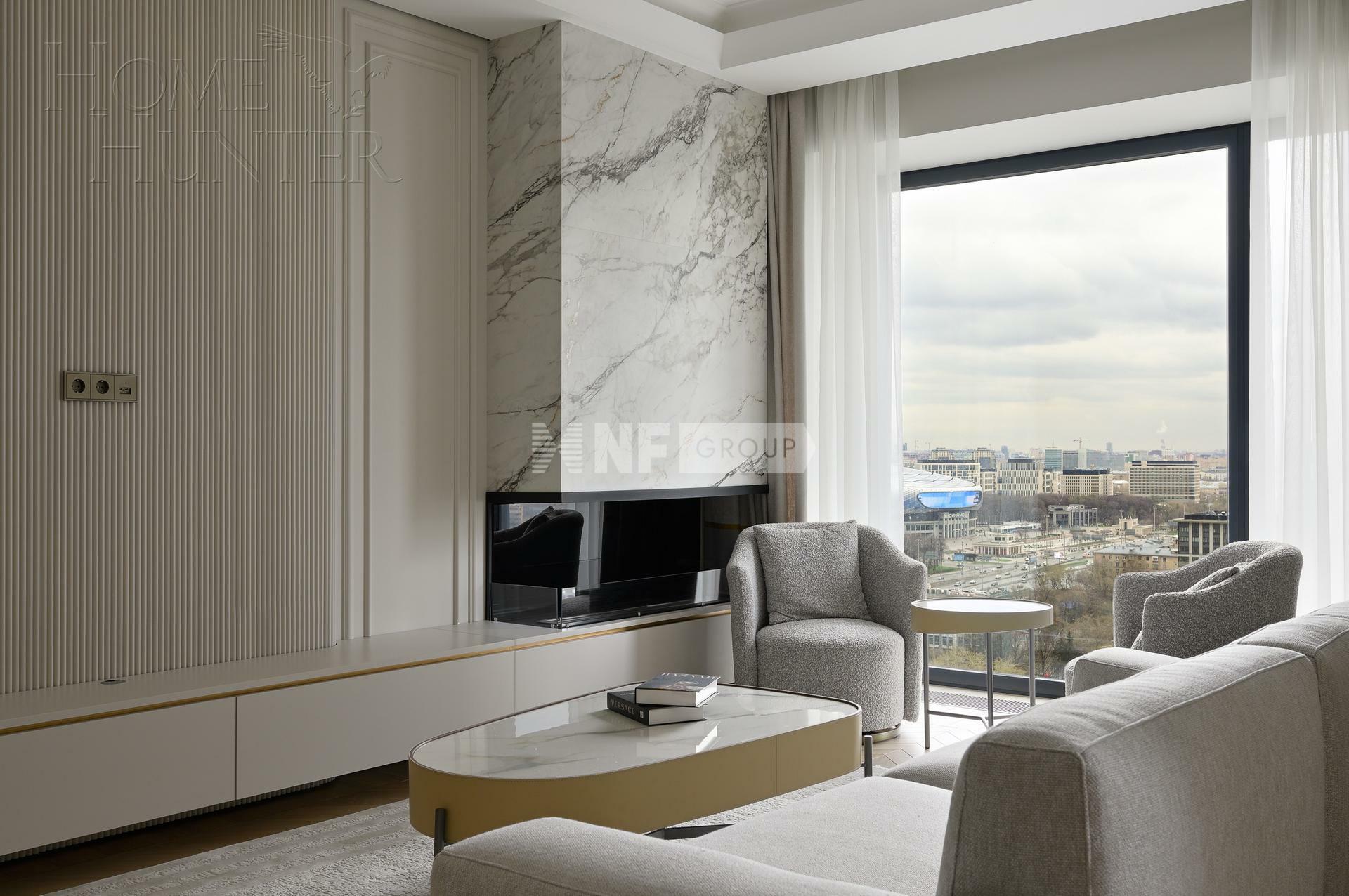 3-КОМН. КВАРТИРА С ОТДЕЛКОЙ 96 М² НА 18 ЭТАЖЕ