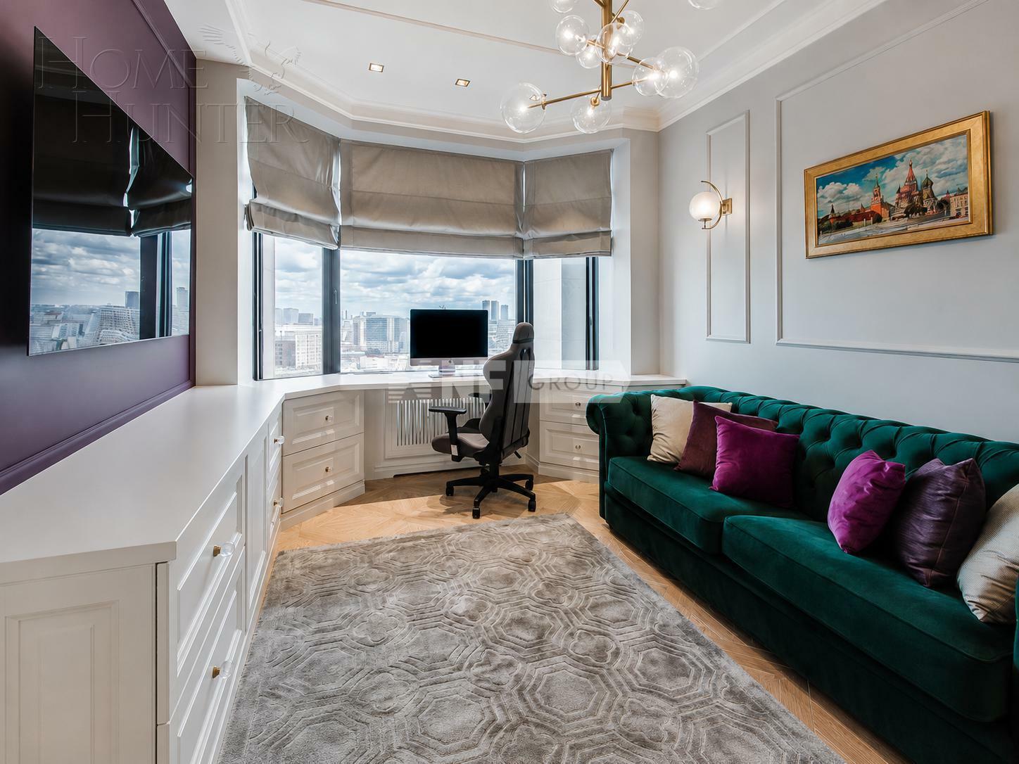 4-КОМН. КВАРТИРА С ОТДЕЛКОЙ 133.4 М² НА 23 ЭТАЖЕ
