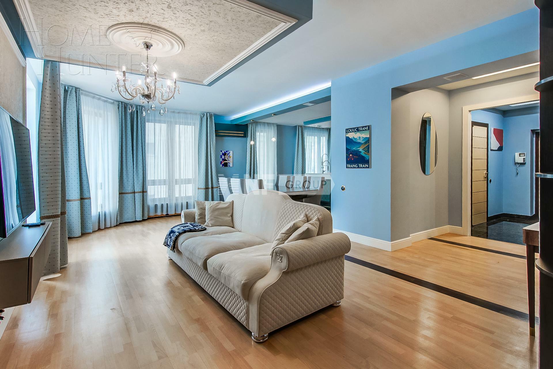 3-КОМН. КВАРТИРА С ОТДЕЛКОЙ 135 М² НА 3 ЭТАЖЕ