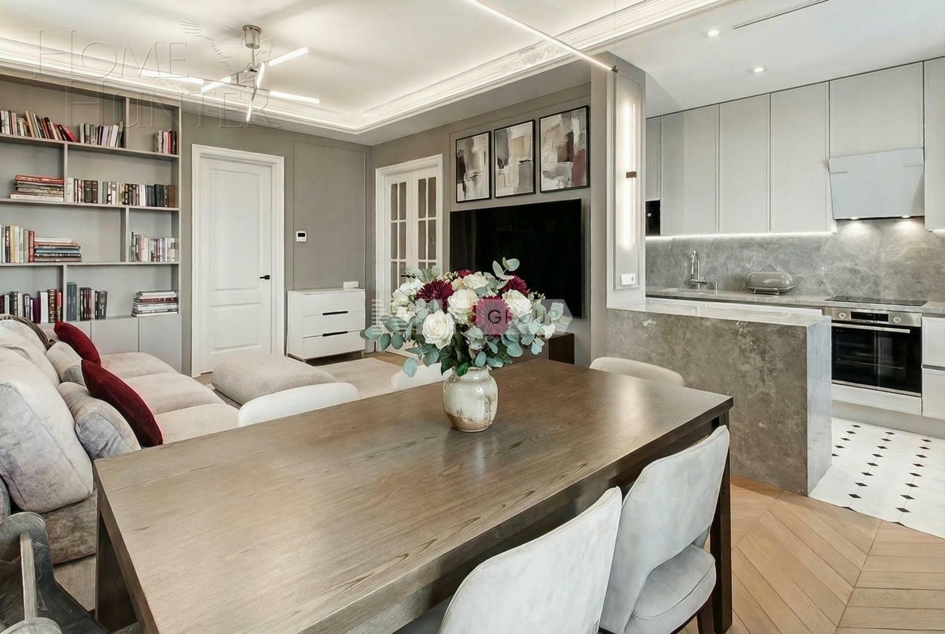 3-КОМН. КВАРТИРА С ОТДЕЛКОЙ 104.59 М² НА 7 ЭТАЖЕ