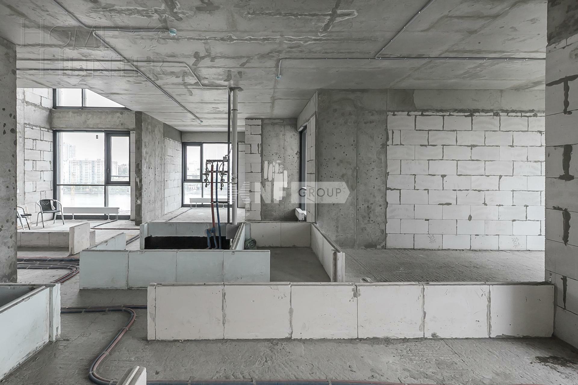 2-УРОВНЕВАЯ КВАРТИРА БЕЗ ОТДЕЛКИ 202.8 М² НА 8 ЭТАЖЕ