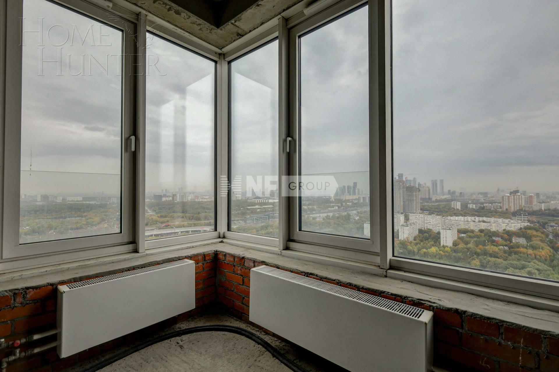 5-КОМН. КВАРТИРА БЕЗ ОТДЕЛКИ 210 М² НА 29 ЭТАЖЕ