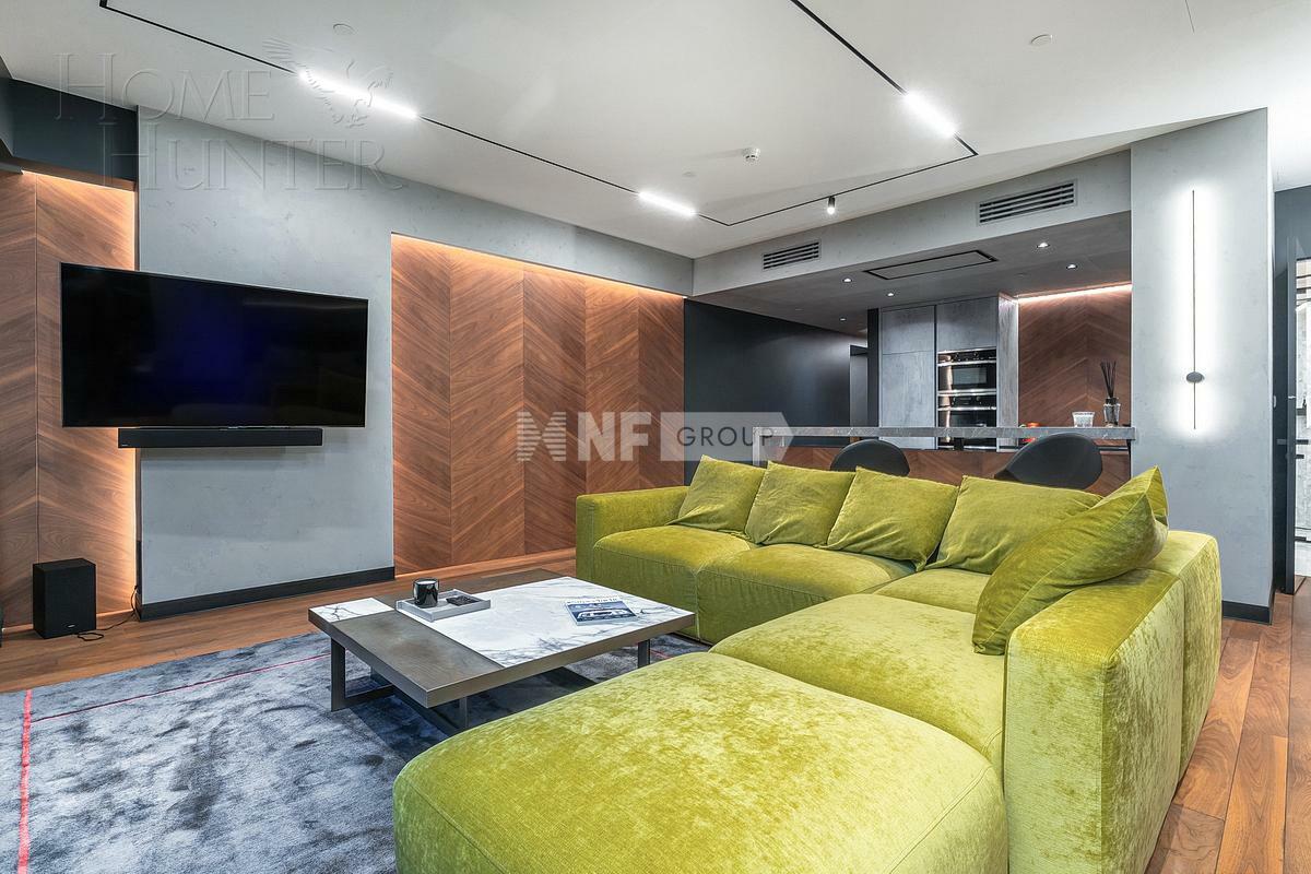 1-КОМН. АПАРТАМЕНТЫ С ОТДЕЛКОЙ 94.4 М² НА 35 ЭТАЖЕ