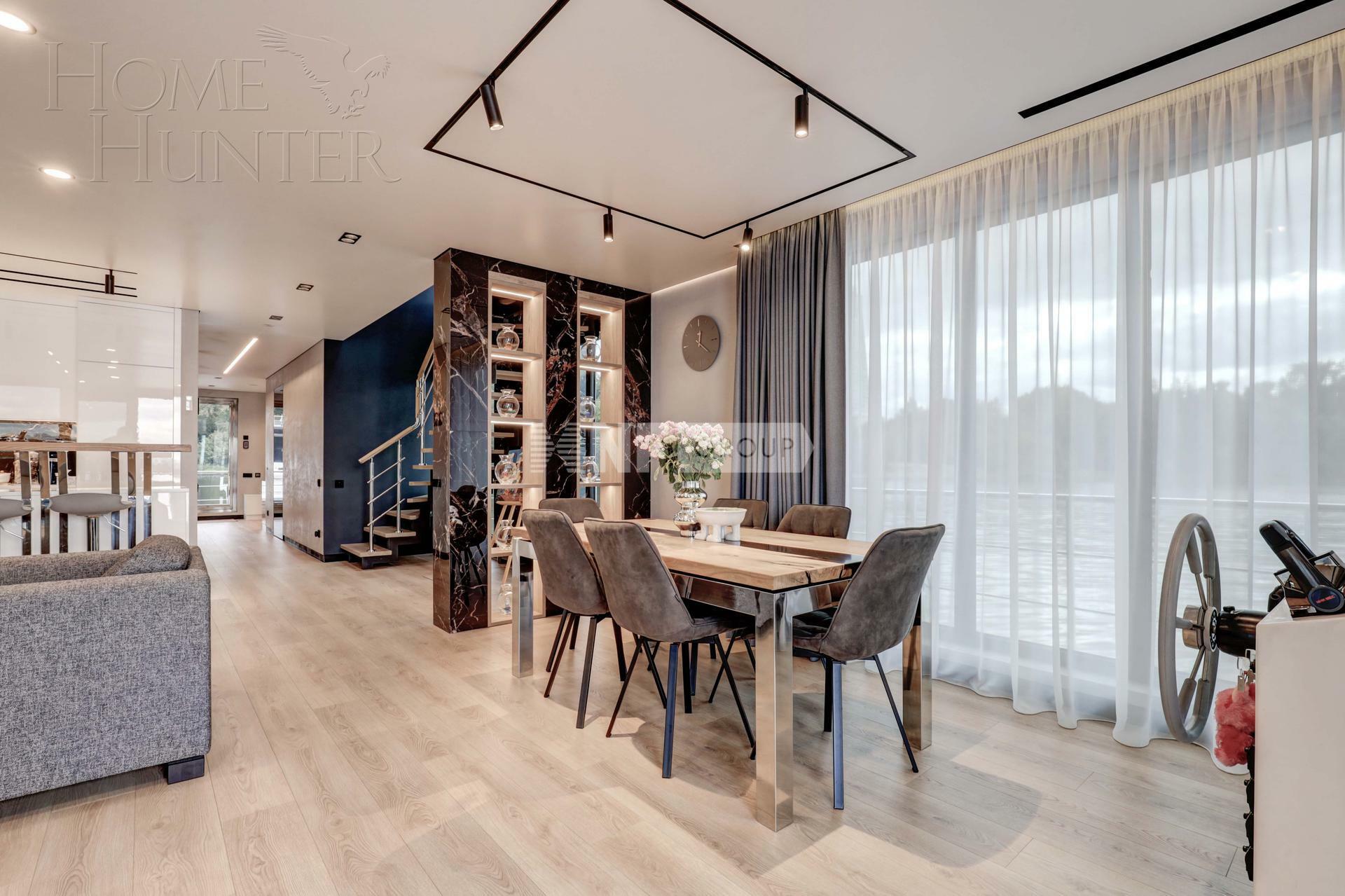 2-УРОВНЕВЫЕ АПАРТАМЕНТЫ С ОТДЕЛКОЙ 480 М² НА 1 ЭТАЖЕ