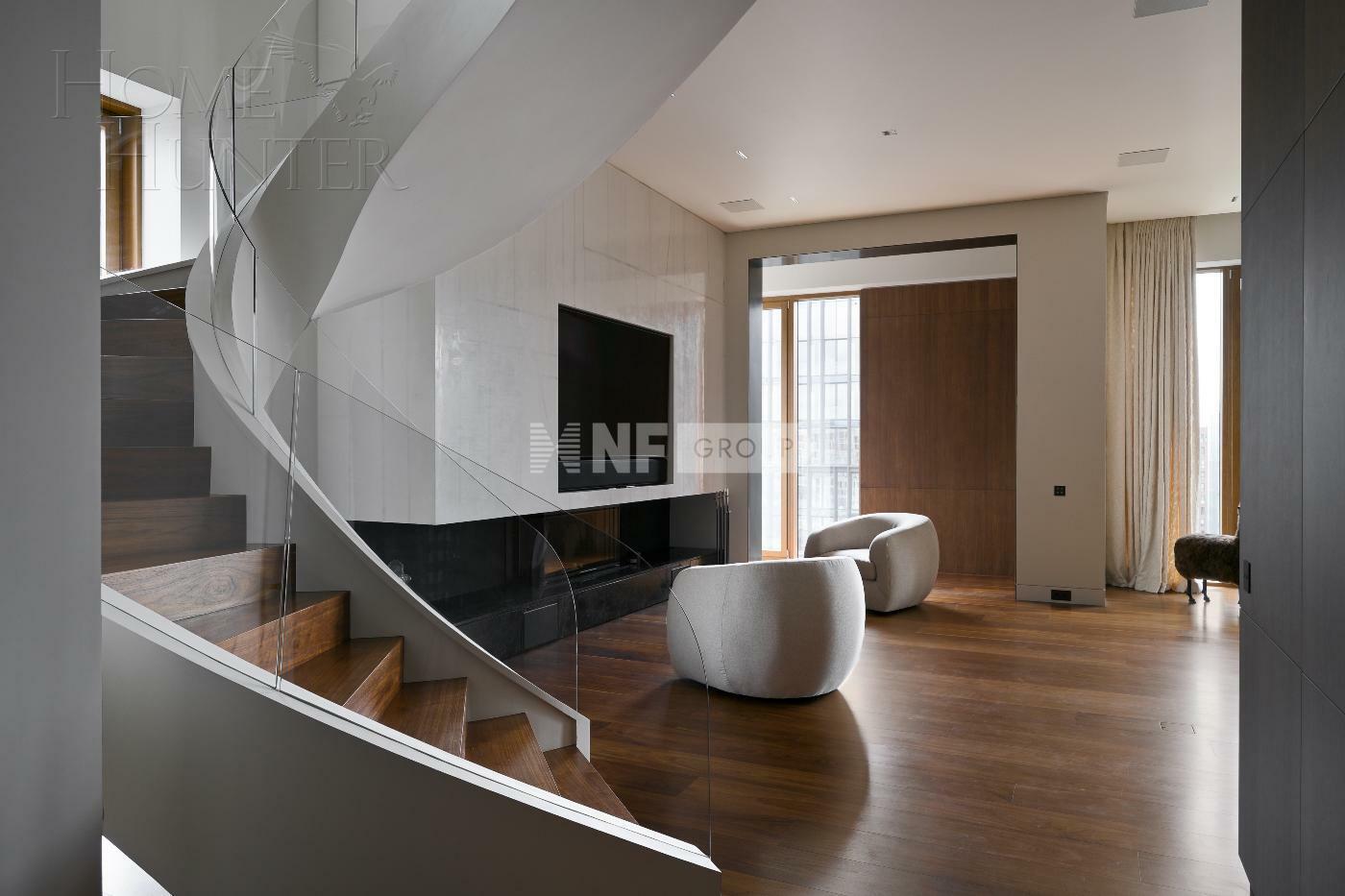 2-УРОВНЕВЫЙ ПЕНТХАУС С ОТДЕЛКОЙ 342.4 М² НА 11 ЭТАЖЕ