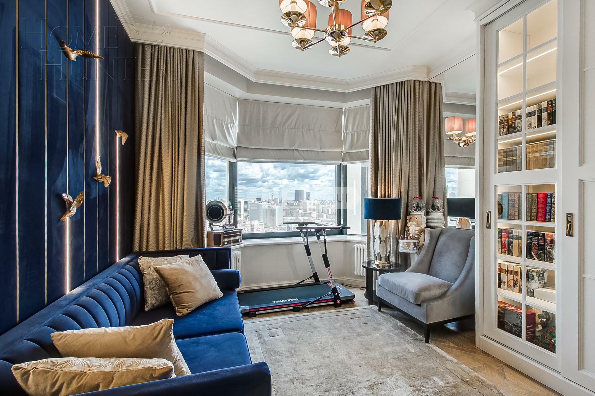 4-КОМН. КВАРТИРА С ОТДЕЛКОЙ 133.4 М² НА 23 ЭТАЖЕ