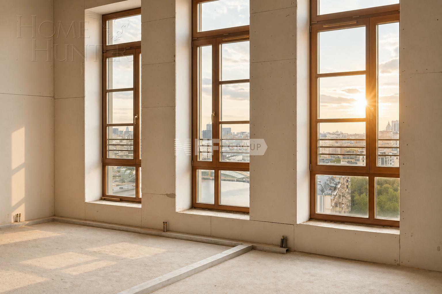 5-КОМН. КВАРТИРА БЕЗ ОТДЕЛКИ 214.3 М² НА 15 ЭТАЖЕ