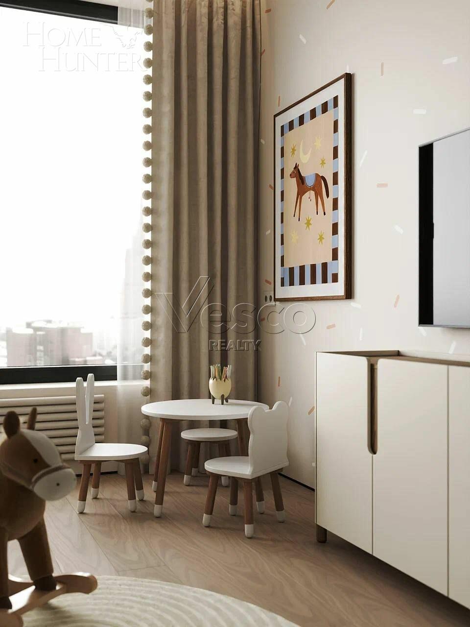 4-КОМН. КВАРТИРА С ОТДЕЛКОЙ 123 М² НА 23 ЭТАЖЕ