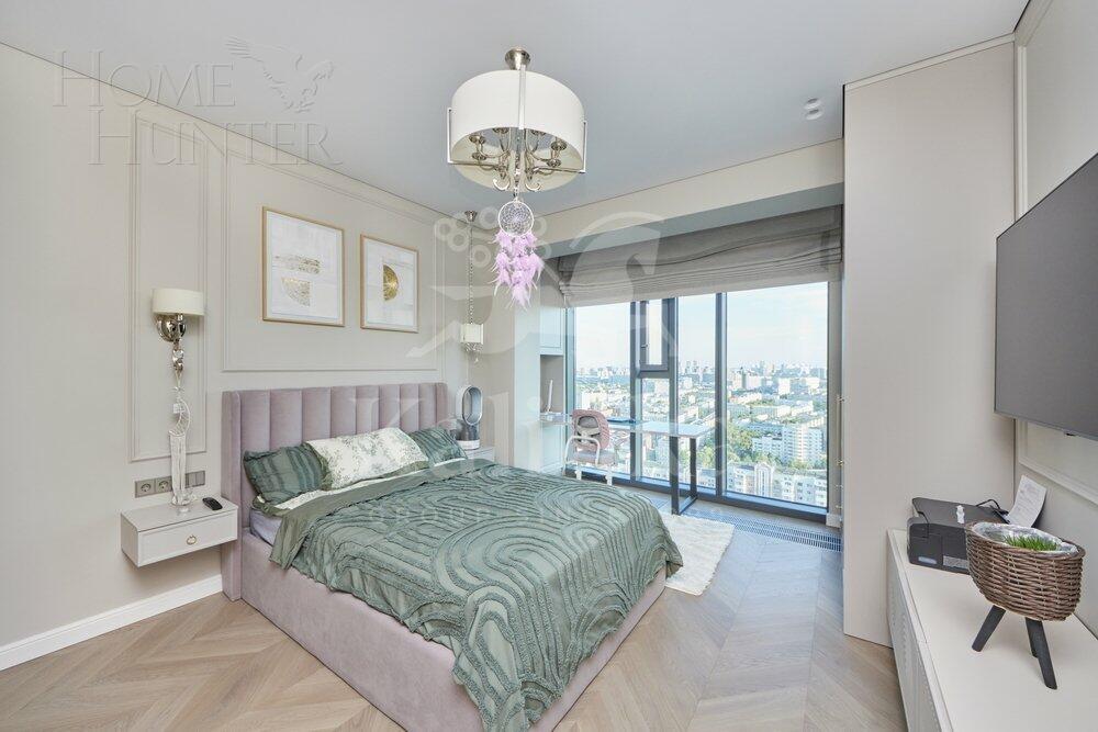 4-КОМН. КВАРТИРА С ОТДЕЛКОЙ 144 М² НА 28 ЭТАЖЕ