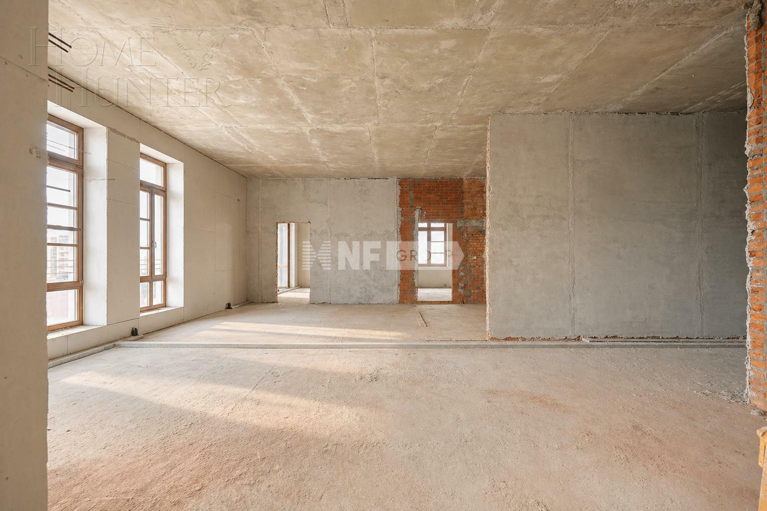 5-КОМН. КВАРТИРА БЕЗ ОТДЕЛКИ 214.3 М² НА 15 ЭТАЖЕ